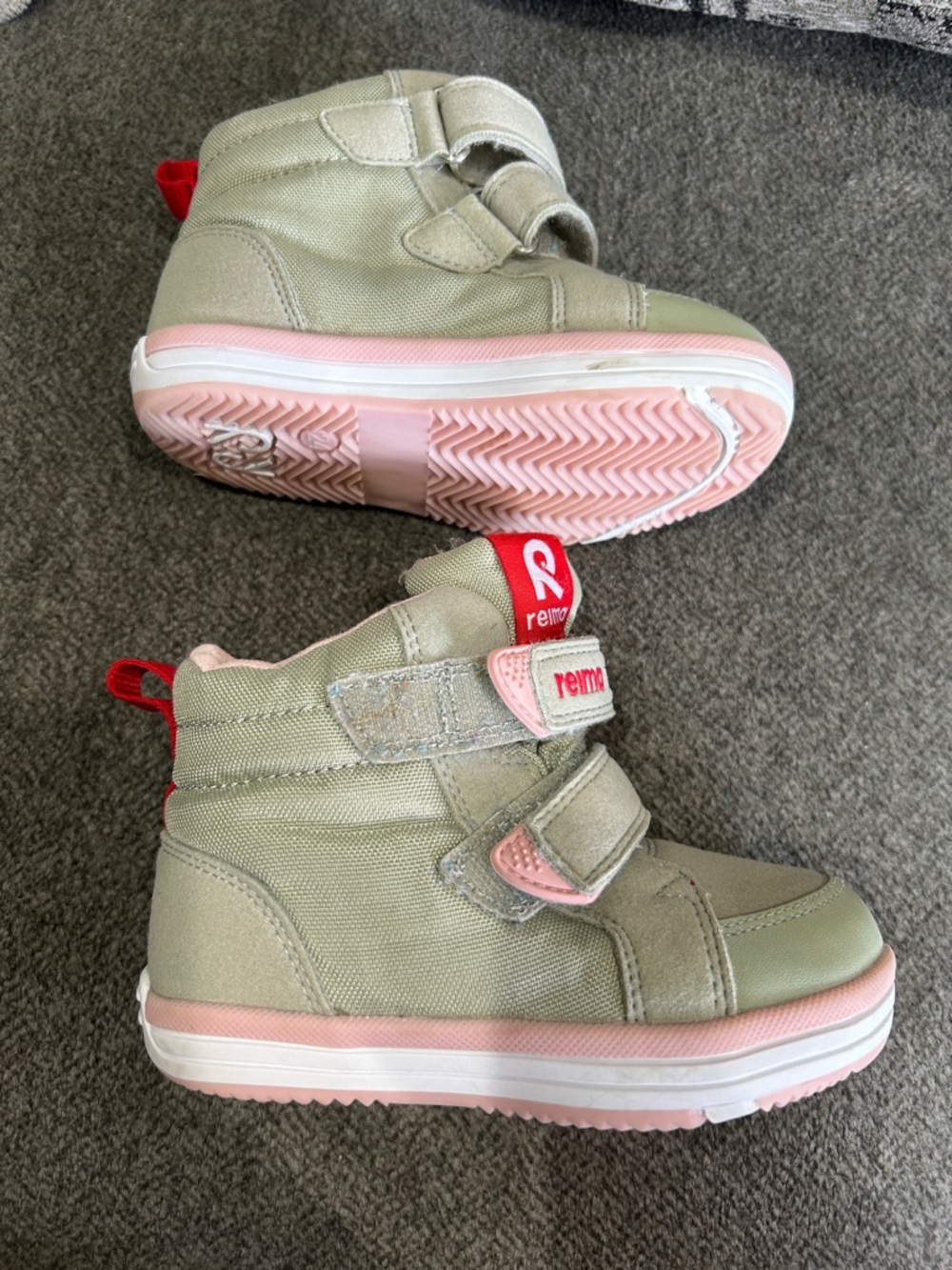 Reima TEC Kids' waterproof High-Top Boots size 8 - Picture 3 of 7